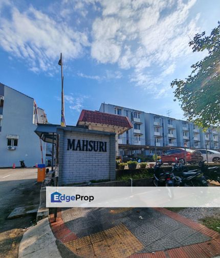Freehold Low Level Mahsuri Apartment Setiawangsa, KL near to Setiawangsa Commercial Center , Kuala Lumpur, Taman Setiawangsa