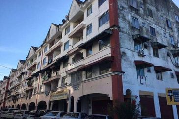 Non Bumi Lot Apartment 2 Tingkat, Taman Kota Laksamana, Melaka For Sale