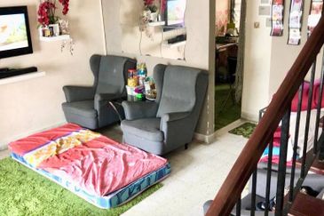 Price Reduce!End Lot 2 Storey Terrace, Taman Delima Alam Damai Cheras