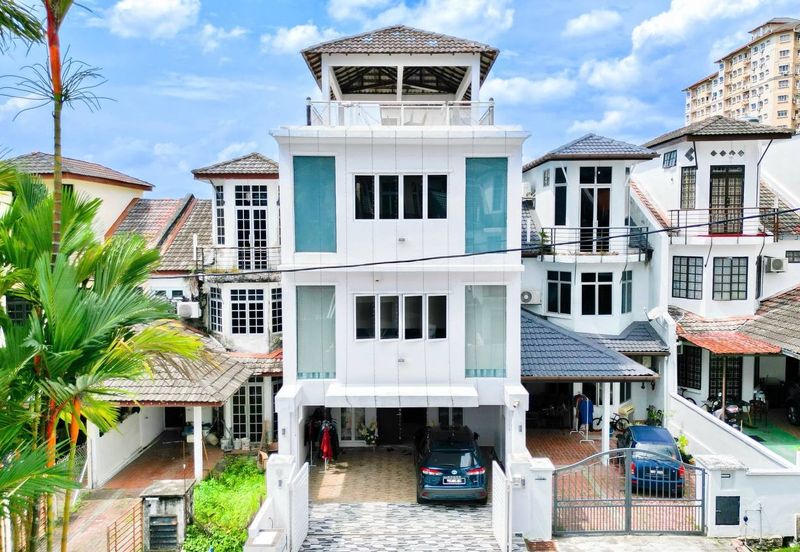 FOR SALE: (FULLY RENOVATED + FULLY EXTENDED + APPROVED ADDITIONAL 1 STOREY) 3.5 STOREY TERRACE TAMAN BUKIT UTAMA, BUKIT ANTARABANGSA, ULU KELANG