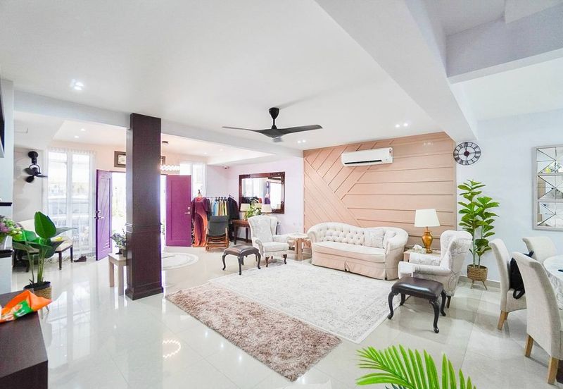 FOR SALE: (FULLY RENOVATED + FULLY EXTENDED + APPROVED ADDITIONAL 1 STOREY) 3.5 STOREY TERRACE TAMAN BUKIT UTAMA, BUKIT ANTARABANGSA, ULU KELANG