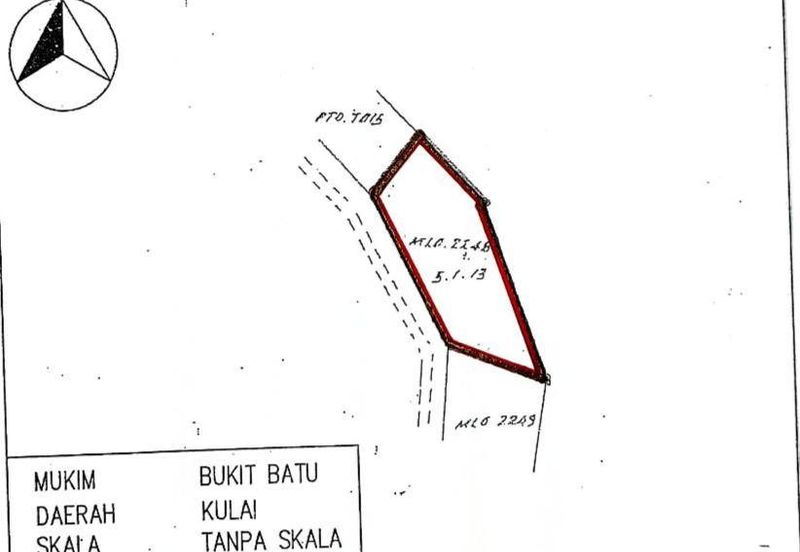 🔥 FIRST LAYER LAND FOR SALE – FREEHOLD OPEN LAND, SEDENAK (KULAI) 🔥