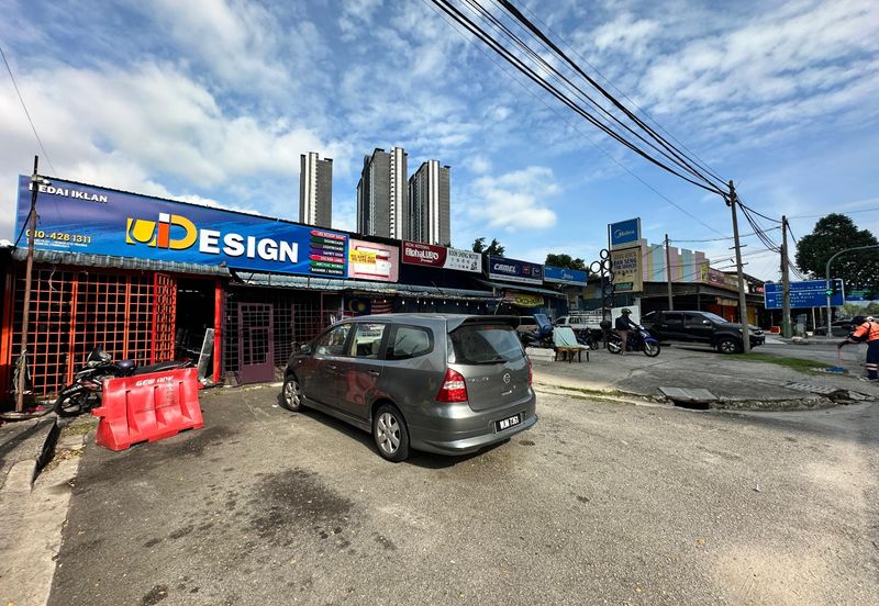 Land with 4 Units of Temporary Shops for Sale | Batu 4, Jalan Gombak, Kuala Lumpur