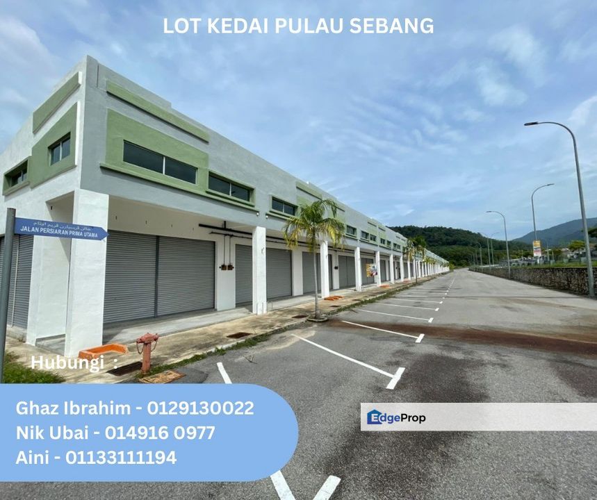 PR1MA PULAU SEBANG - LOT KEDAI UNTUK DIJUAL ‼, Melaka, Alor Gajah