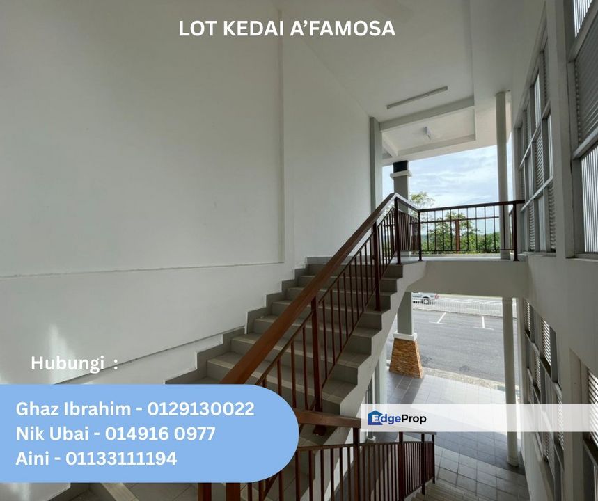 PR1MA A’FAMOSA - LOT KEDAI UNTUK DIJUAL ‼ , Melaka, Alor Gajah