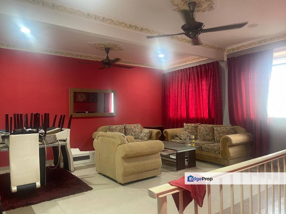 SAUJANA INDAH, BUKIT KATIL - TOWNHOUSE RUMAH CANTIK , FULL TILES UNTUK DIJUAL, Melaka, Bukit Katil