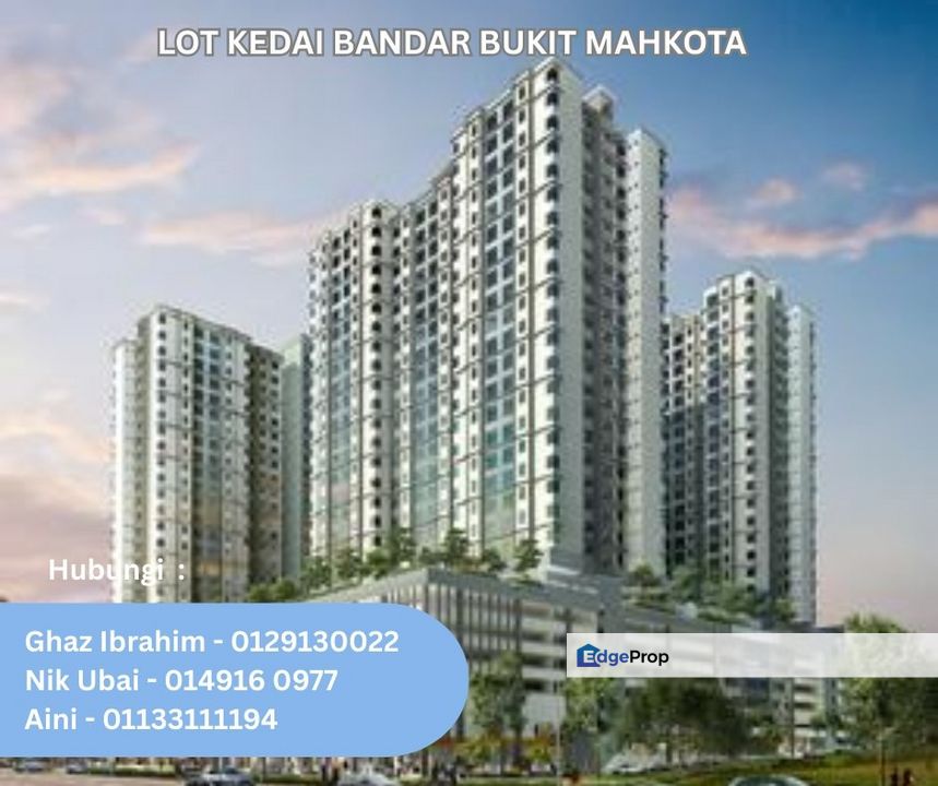PR1MA BANDAR BUKIT MAHKOTA SHOPLOT UNTUK DIJUAL ‼ , Selangor, Bangi
