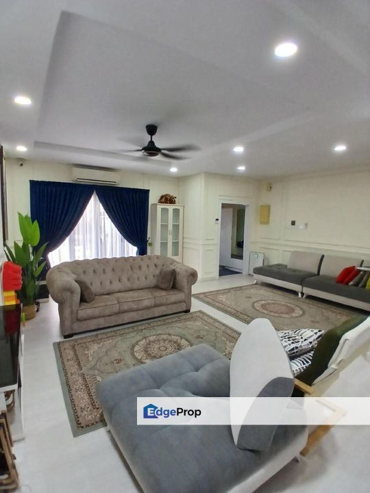 DENAI ALAM DOUBLE STOREY TERRACED END LOT RENOVATED & EXTENDED FOR SALE , Selangor, Shah Alam
