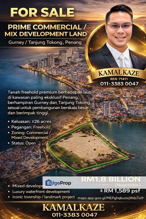 Gurney / Tanjung Tokong, Penang - FOR SALE, Penang, Tanjung Tokong