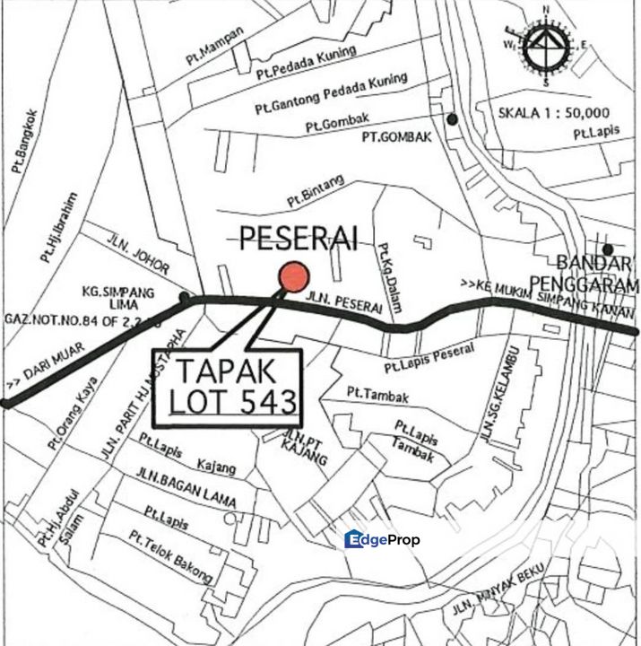 PESERAI BATU PAHAT - FOR SALE – TANAH PEMBANGUNAN PERUMAHAN , Johor, Batu Pahat