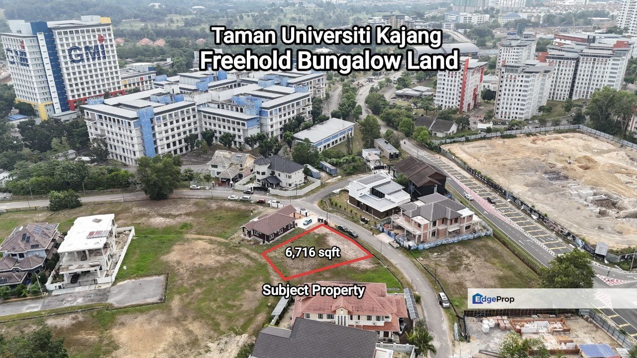 TAMAN UNIVERSITI BANGI UKM BUNGALOW LOT FOR SALE FREEHOLD OPEN TITLE, Selangor, Bangi