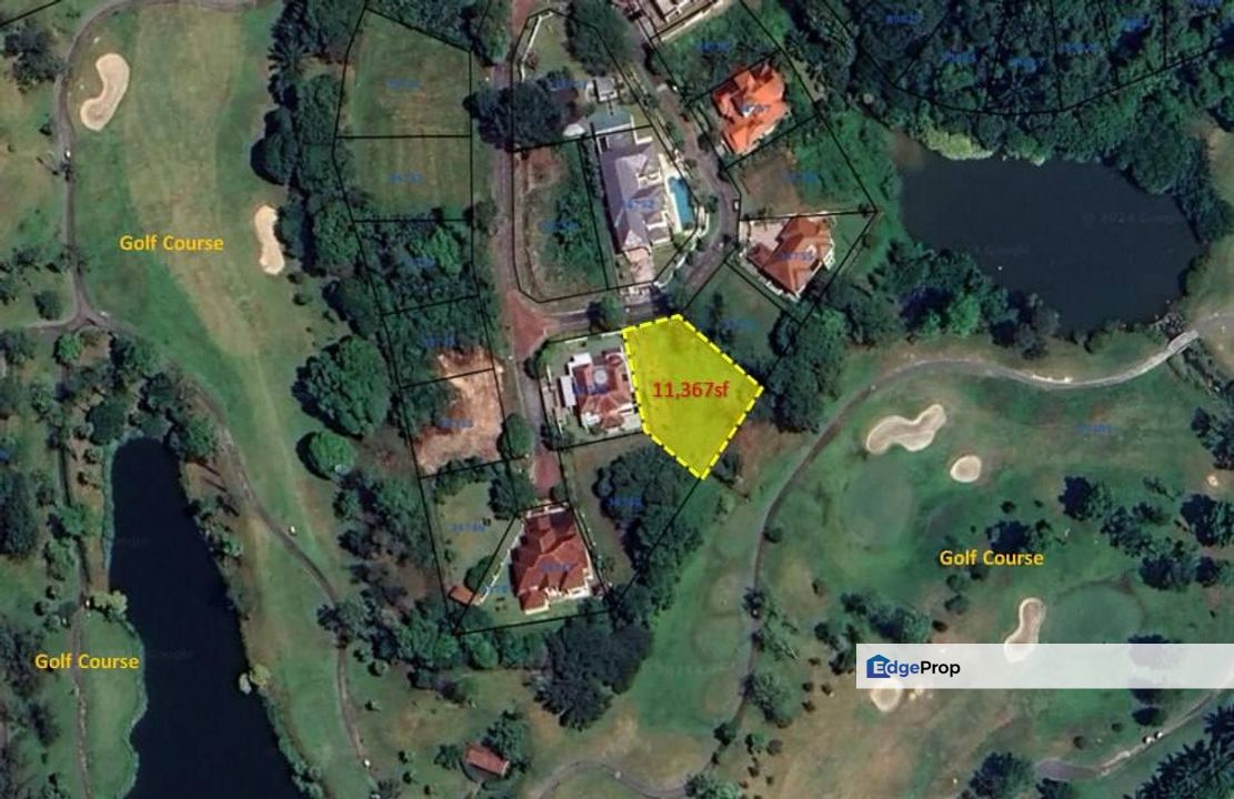 Saujana Impian Golf & Country Club, Kajang - LOT BANGLO   ✅TANAH UNTUK DIJUAL✅, Selangor, Kajang