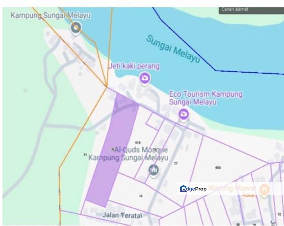 KAMPUNG SUNGAI MELAYU, NUSAJAYA FOR SALE, Johor, Johor Bahru