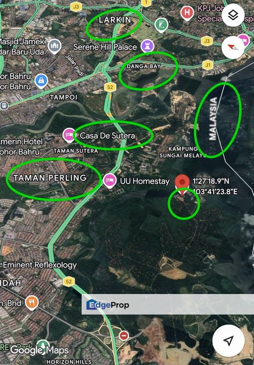 KAMPUNG SUNGAI MELAYU, NUSAJAYA FOR SALE, Johor, Johor Bahru