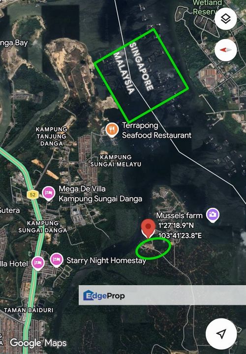 KAMPUNG SUNGAI MELAYU, NUSAJAYA FOR SALE, Johor, Johor Bahru