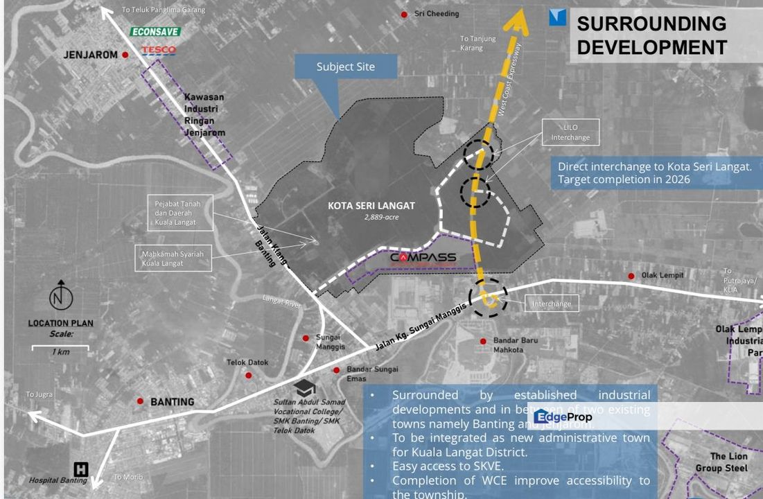 Kota Seri Langat, Banting, Selangor 📍 FOR SALE – PRIME INDUSTRIAL LAND CAN BUY BY PLOT , Selangor, Banting