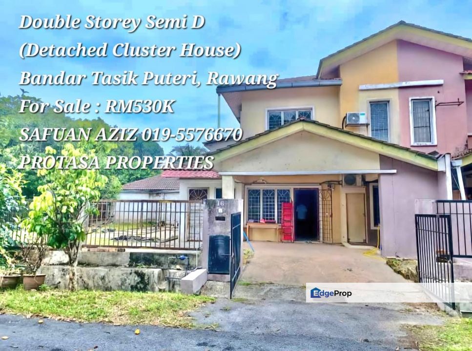 BANDAR TASIK PUTERI , RAWANG DOUBLE STORY SEMI-D, (Detached Cluster House), Selangor, Rawang