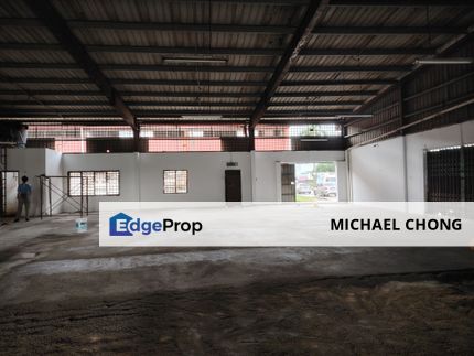 Selesa Jaya 1.5 Storey Link Factory To Let, Selangor, Balakong