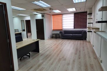 Plaza Mont Kiara, Mont Kiara KL - Fully fitted office unit for rent