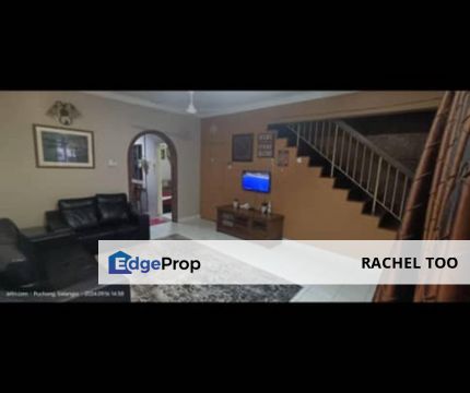 Taman Puchong Utama 2 Sty Freehold Fully Extended 4R3B Fully Furnished For Sale, Selangor, Puchong