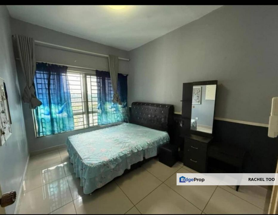 Parklane OUG Block D1 Apartment fully furnished & ready move in corner unit for rent, Kuala Lumpur, Taman OUG