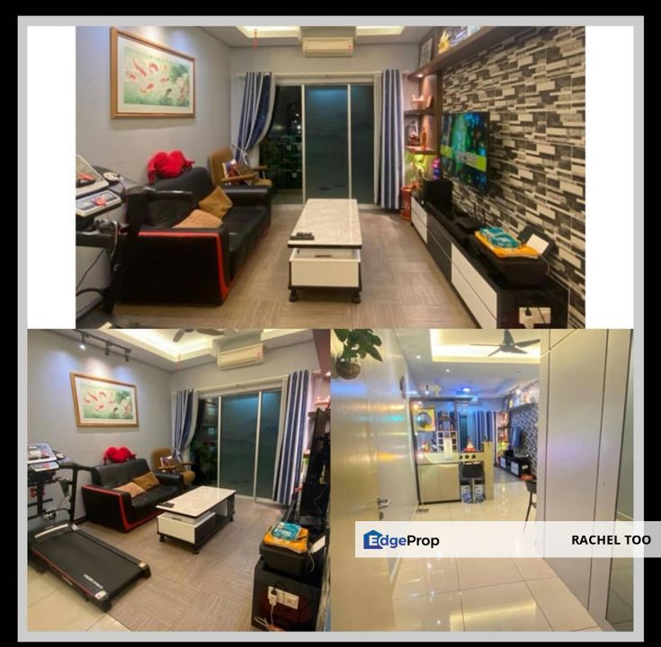 Parklane OUG Block D1 Apartment fully furnished & ready move in corner unit for rent, Kuala Lumpur, Taman OUG