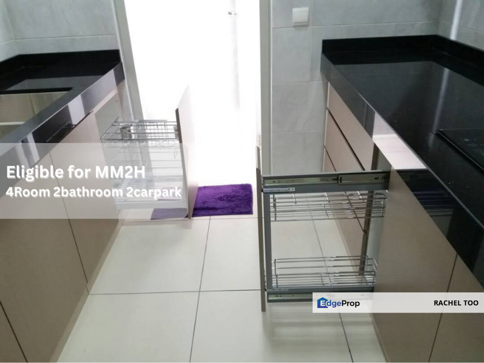 Sunway Geo Residence, Subang Jaya 3R2B 2carpark 1storeroom well kept unit ROI 4%, Selangor, Subang Jaya