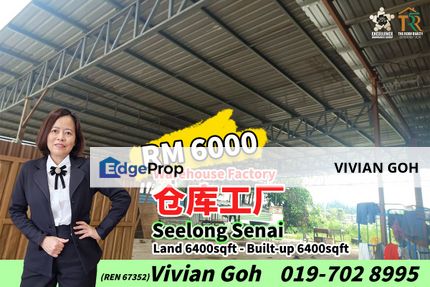 Seelong Senai Warehouse Factory For Rent, Johor, Senai