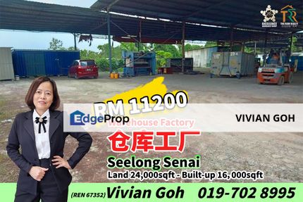 Seelong Senai Warehouse Factory For Rent, Johor, Senai