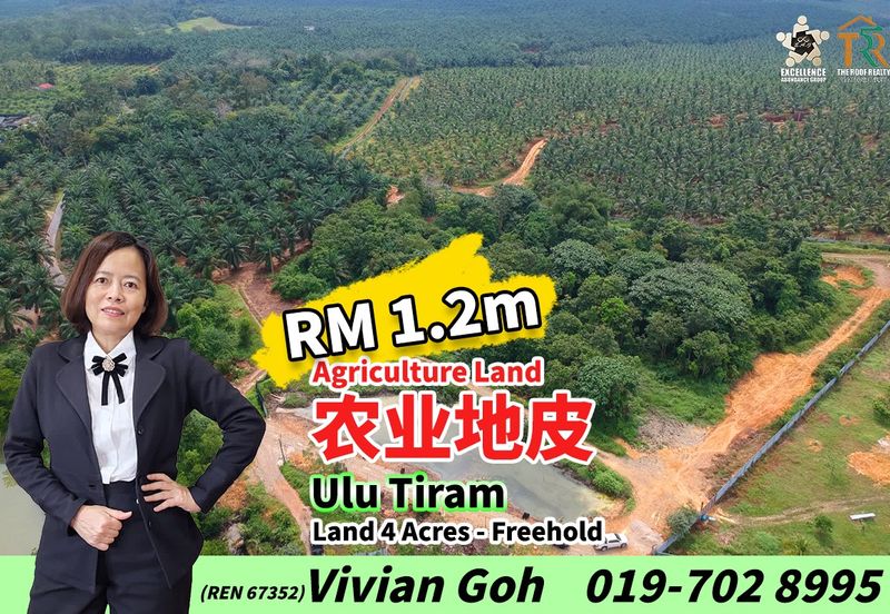 Ulu Tiram Agriculture Land For Sale