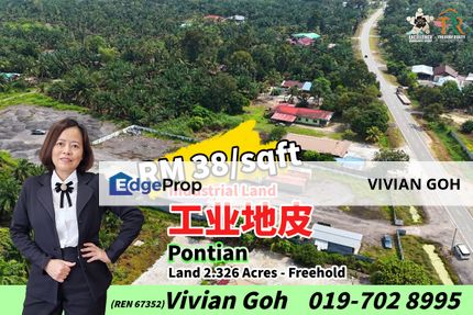 Pontian Industrial Land For Sale, Johor, Pontian
