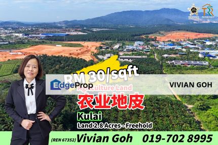 Kulai Agriculture Land For Sale, Johor, Kulai