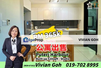 Almas Suites Studio Unit For Sale, Johor, Kota Iskandar
