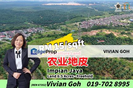 Impian Jaya Senai Agriculture Land For Sale, Johor, Kulai