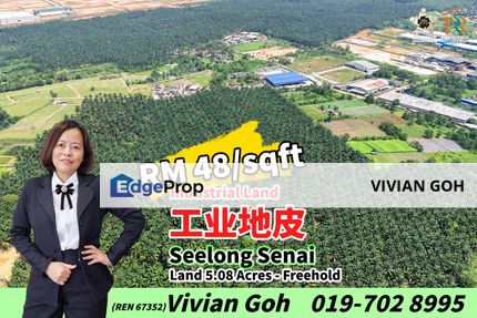 Seelong Senai Industrial Land For Sale, Johor, Senai