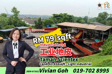 Taman Scientex Industrial Land For Sale