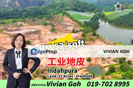Indahpura Industrial Land For Sale, Johor, Kulai