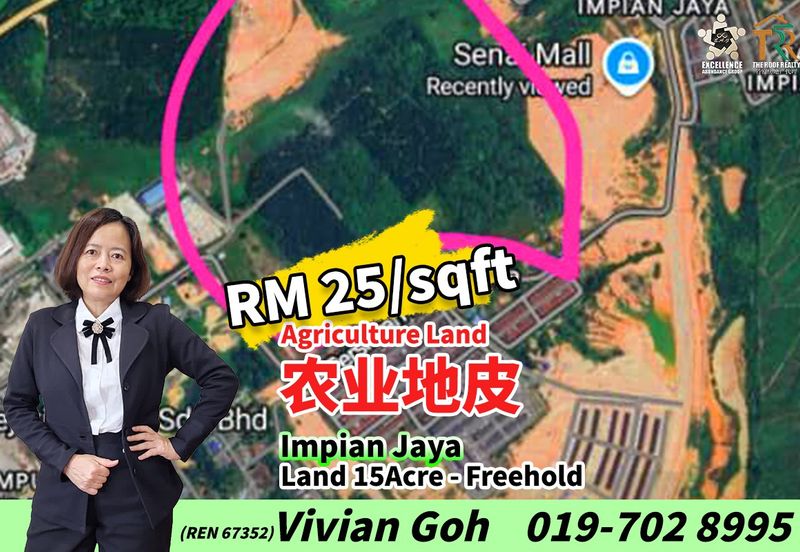 Impian Jaya Agriculture Land For Sale