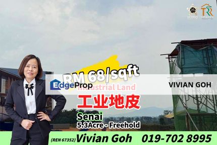 Senai Industrial Land For Sale, Johor, Senai