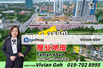 Taman Abad Residential Land For Sale, Johor, Johor Bahru