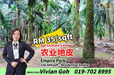 Empire Park Agriculture Land For Sale