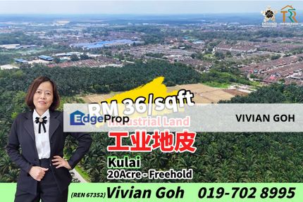 Kulai Industrial Land For Sale, Johor, Kulai