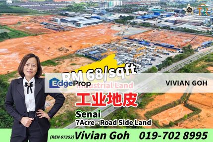 Senai Industrial Land For Sale, Johor, Senai