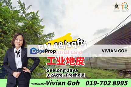Seelong Jaya Industrial Land For Sale, Johor, Senai