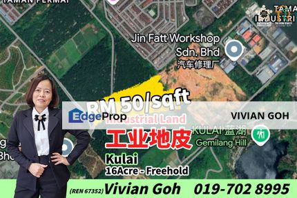 Kulai Industrial Land For Sale, Johor, Kulai