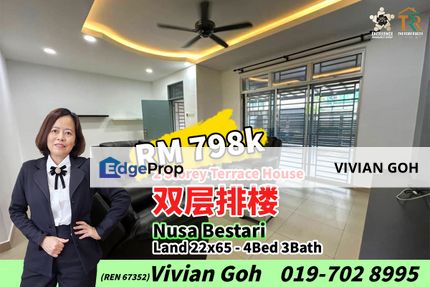 Nusa Bestari - 2 Storey Terrace House For Sale, Johor, Skudai