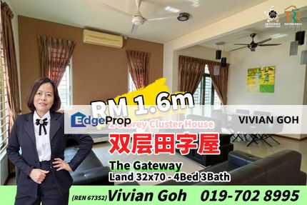 The Gateway - 2 Storey Cluster House For Sale, Johor, Nusajaya