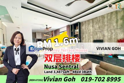 Nusa Sentral - 2 Storey Terrace House For Sale, Johor, 
