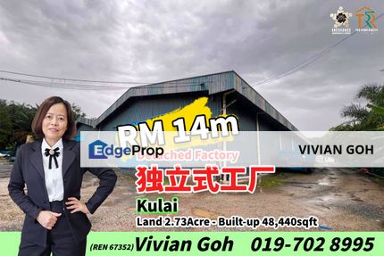 Kulai - Detached Factory For Sale, Johor, Kulai