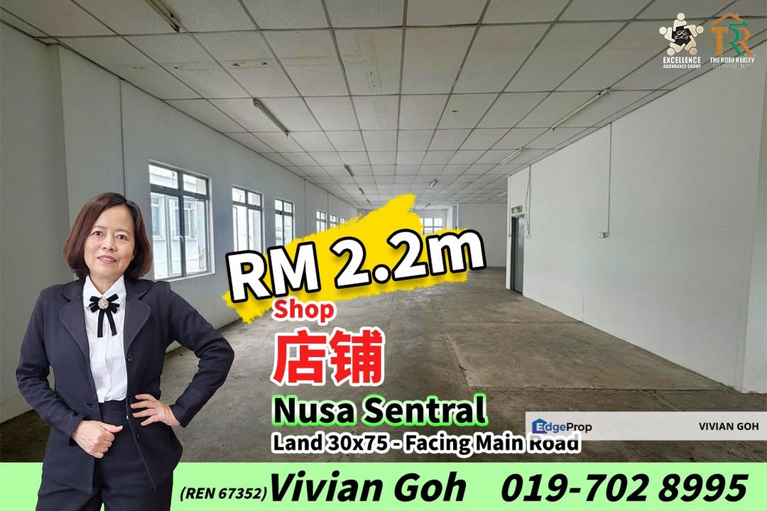 Nusa Sentral - Shop For Sale, Johor, 